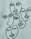 Sketchline Faces Shirt