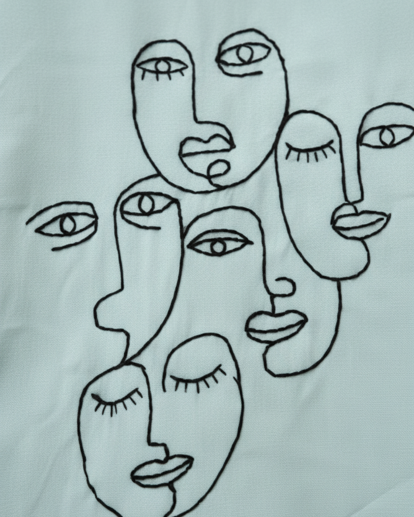 Sketchline Faces Shirt