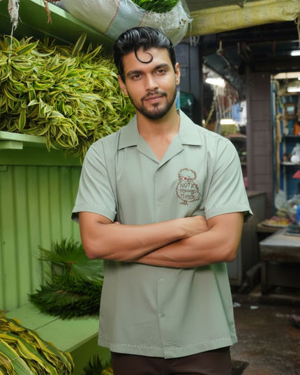 “Not a Morning Person” Embroidered Shirt